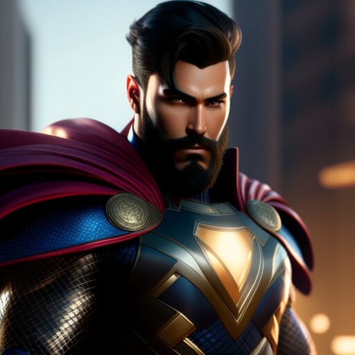 Make AI superhero with app