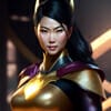 Asian superhero created with ai